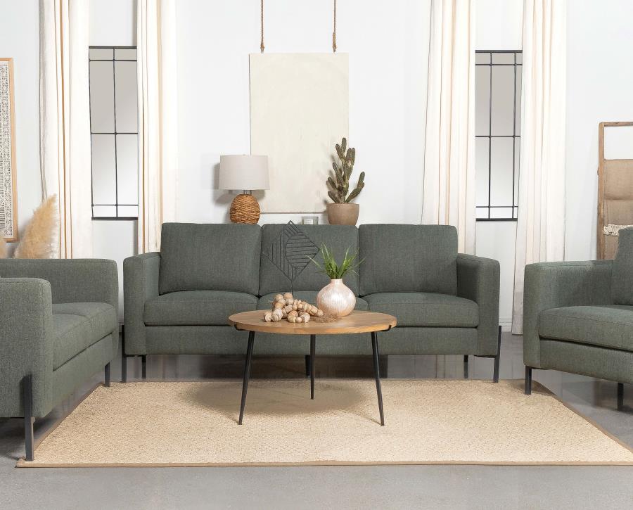 (image for) Tilly Upholstered Track Arm Sofa Sage