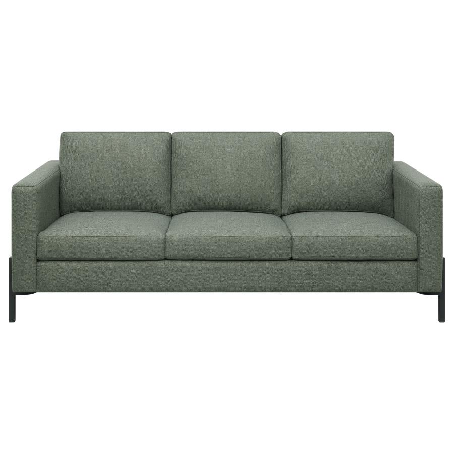 (image for) Tilly Upholstered Track Arm Sofa Sage