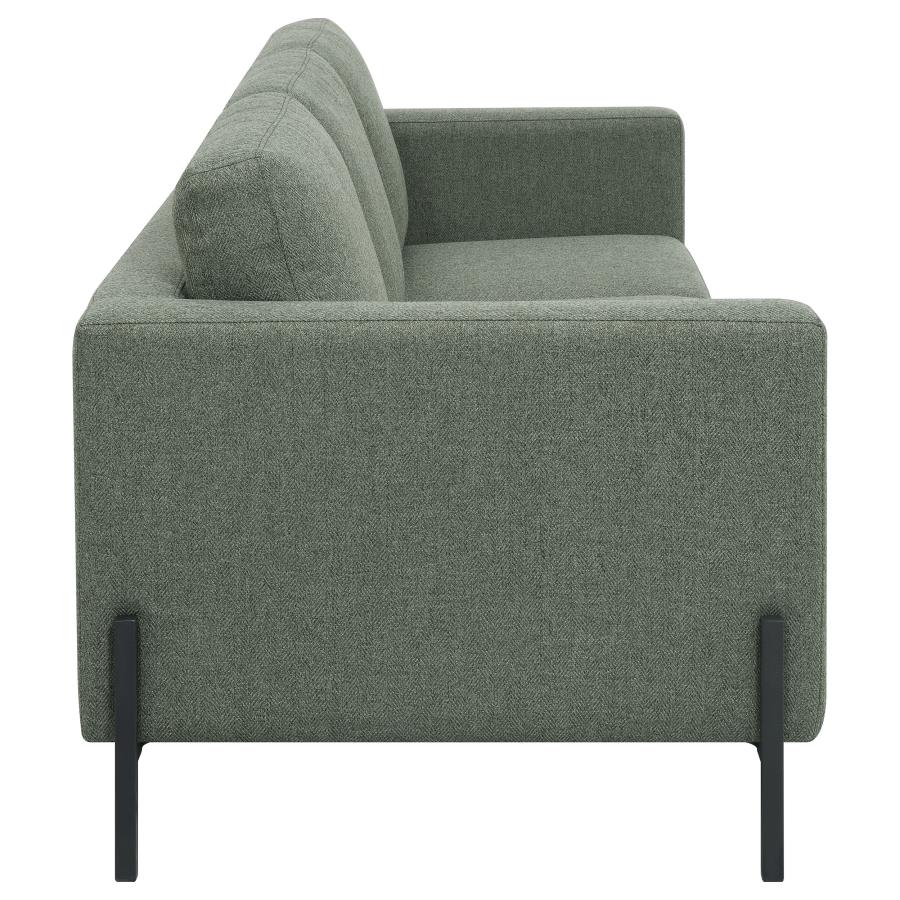 (image for) Tilly Upholstered Track Arm Sofa Sage