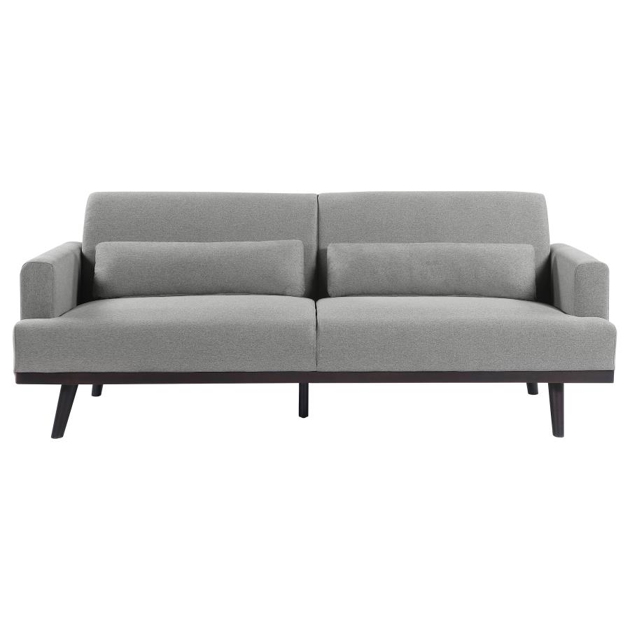 (image for) Blake 2-piece Upholstered Track Arm Sofa Set Sharkskin