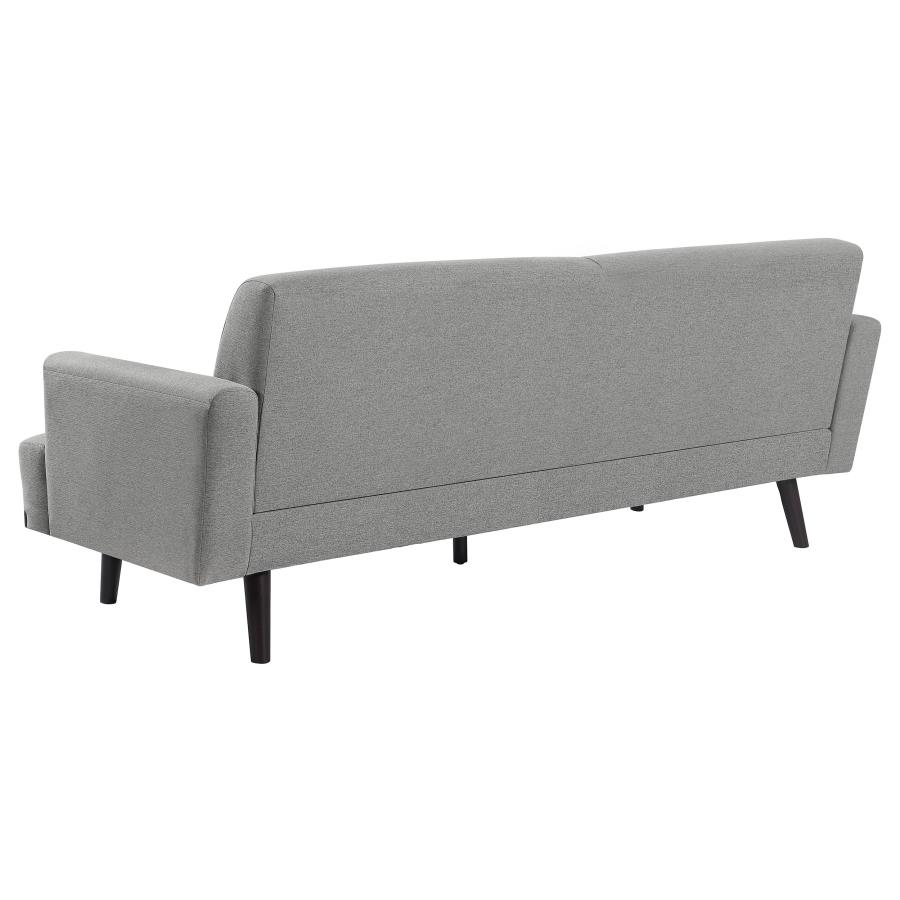 (image for) Blake 2-piece Upholstered Track Arm Sofa Set Sharkskin