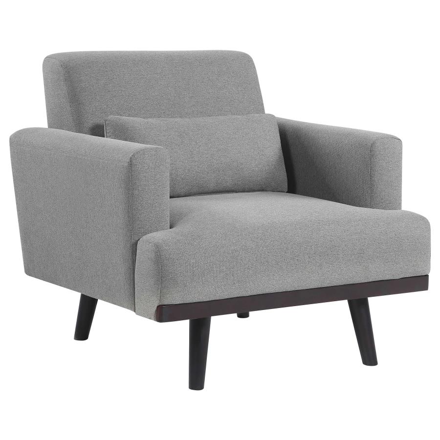 (image for) Blake 3-piece Upholstered Track Arm Sofa Set Sharkskin