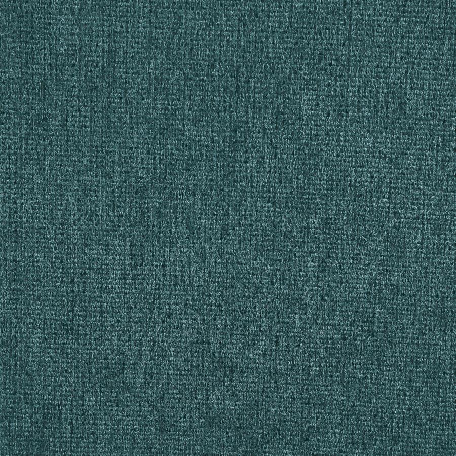 (image for) Acton Upholstered Flared Arm Loveseat Teal Blue