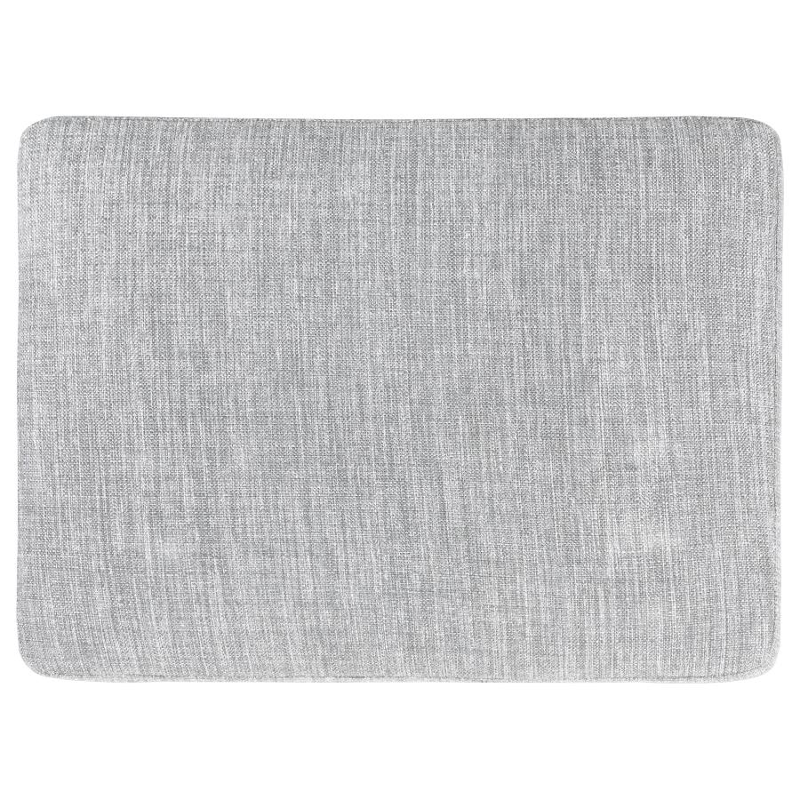 (image for) Churchill Rectangular Upholstered Ottoman Grey