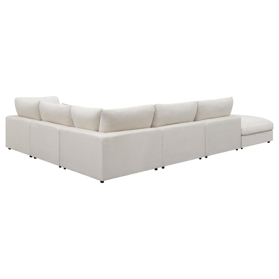 (image for) Serene 6-piece Upholstered Modular Sectional Sofa Beige