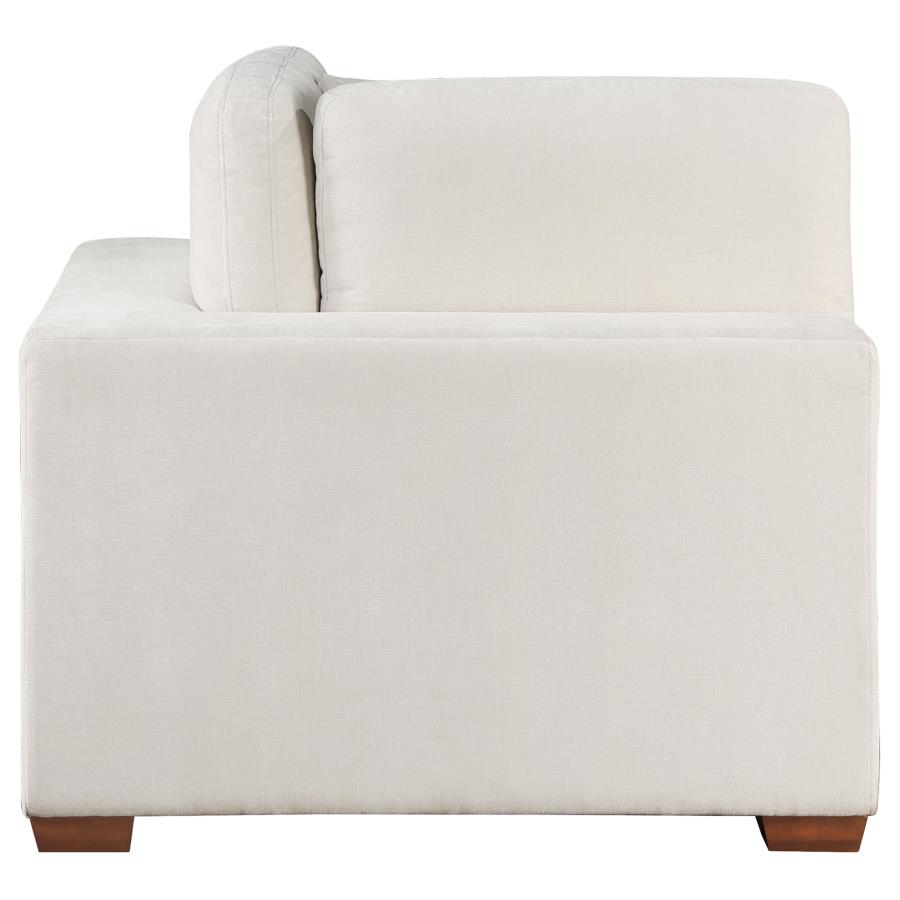 (image for) Lakeview Upholstered Corner Chair Ivory