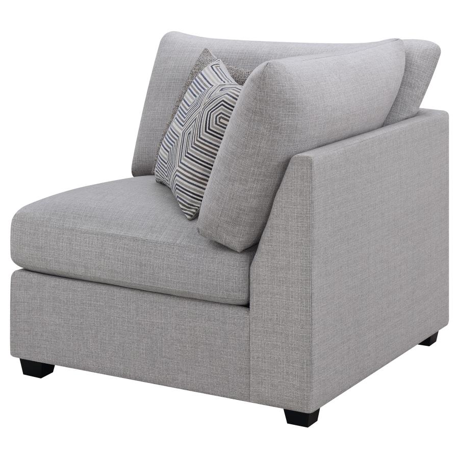 (image for) Cambria Upholstered Corner Grey