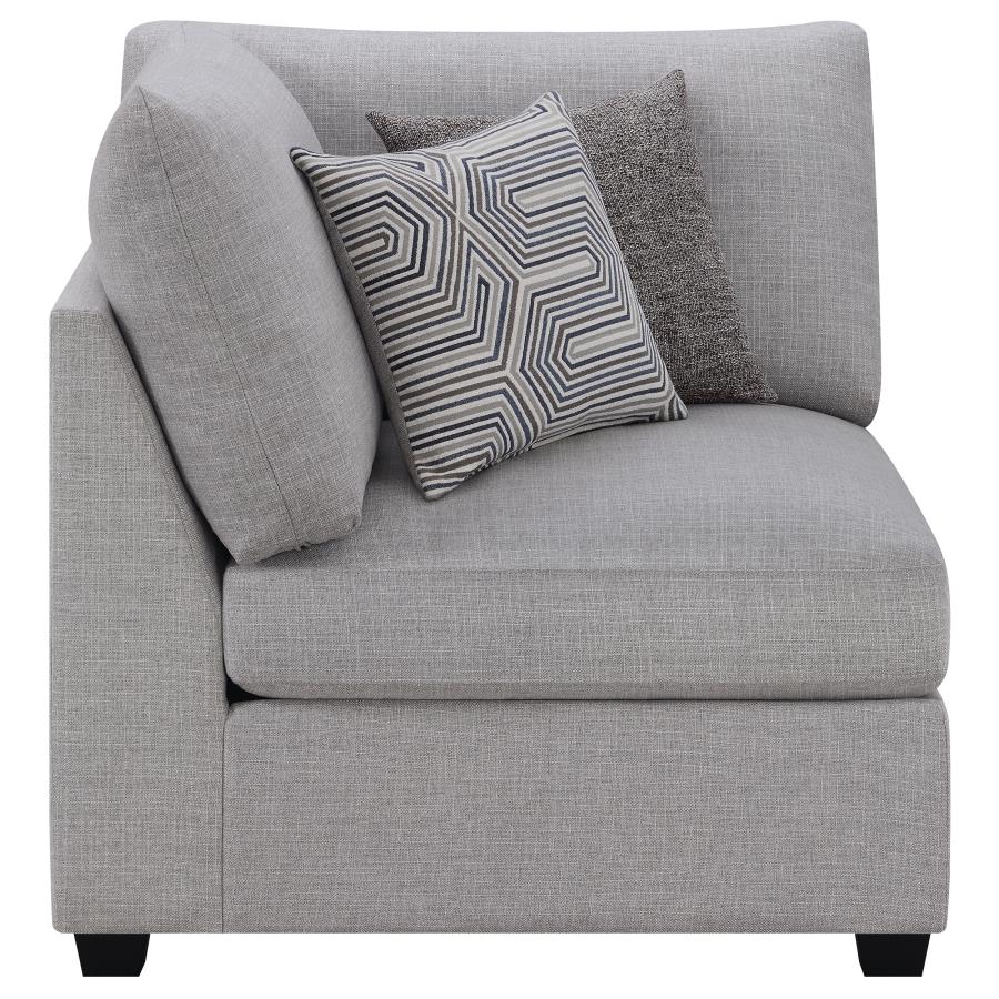 (image for) Cambria Upholstered Corner Grey