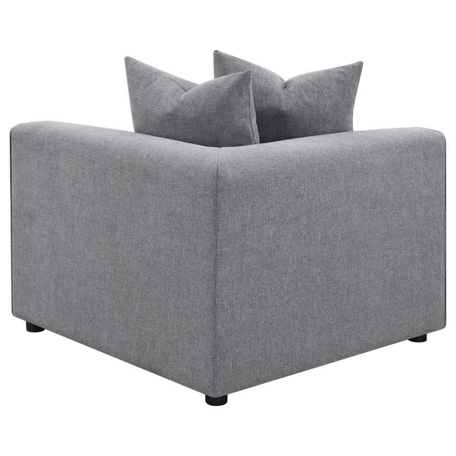 (image for) Jennifer 6-piece Upholstered Modular Sectional Grey