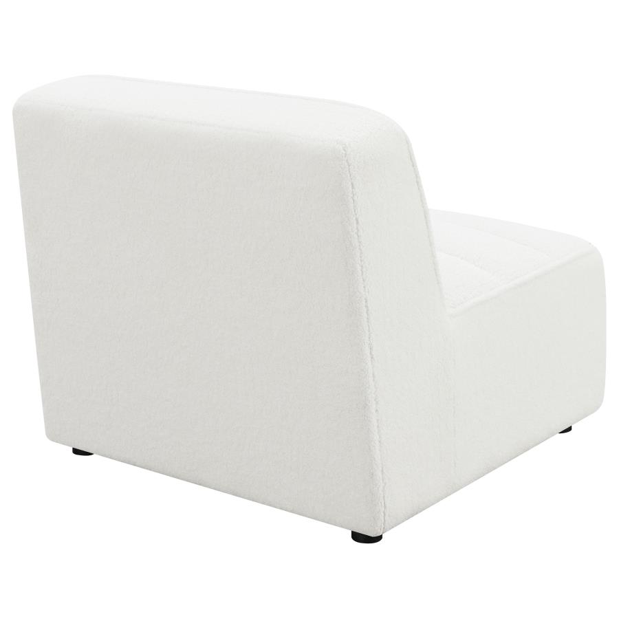 (image for) Sunny Upholstered Armless Chair Natural