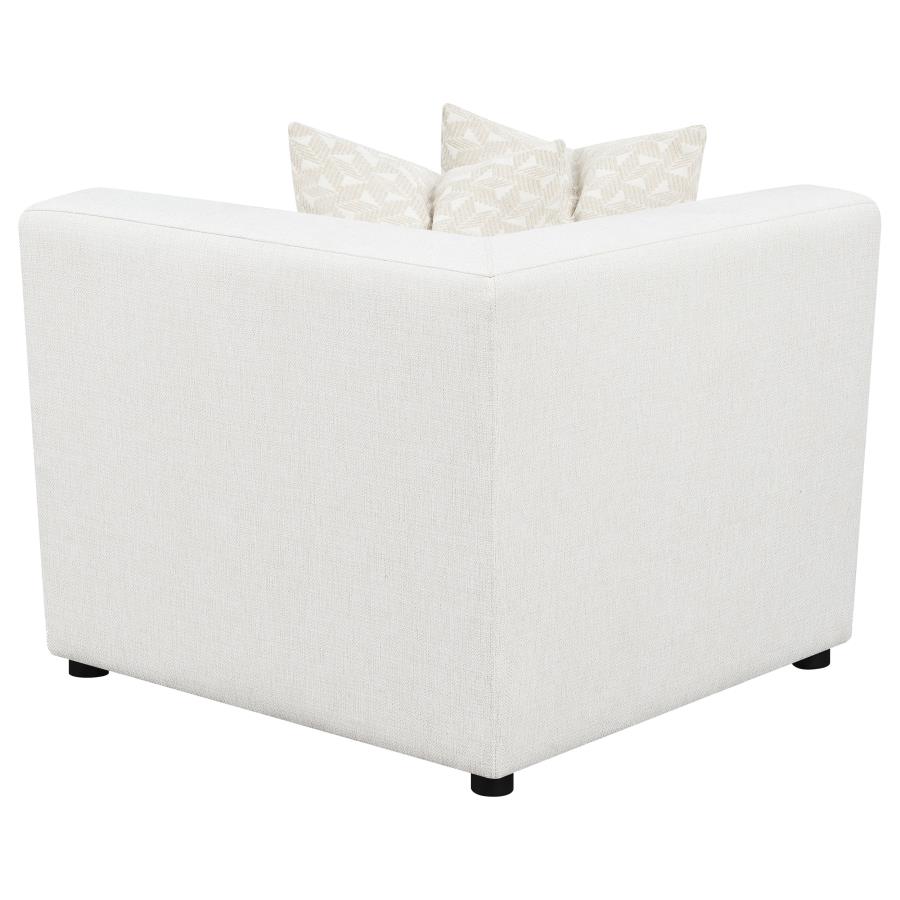 (image for) Freddie Upholstered Corner Chair Pearl