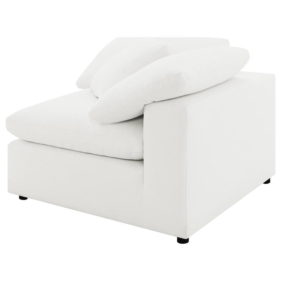 (image for) Raleigh 5-piece Boucle Upholstered Modular Sectional Ivory