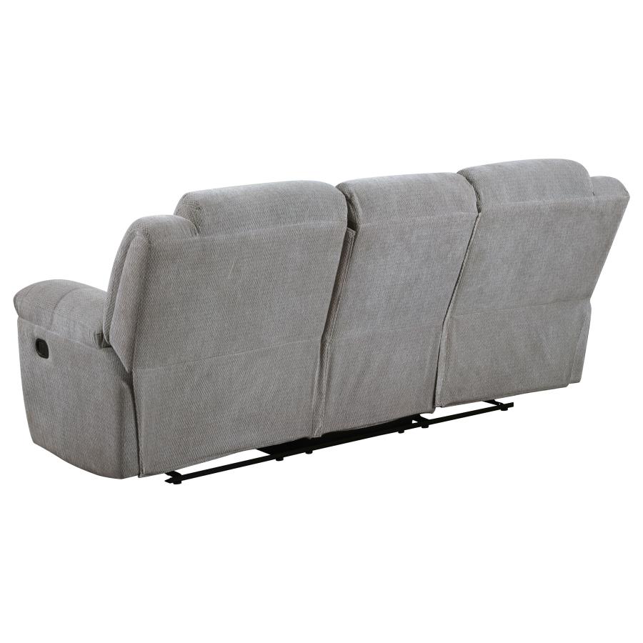 (image for) Gilson 2-piece Chenille Upholstered Sofa Set Grey