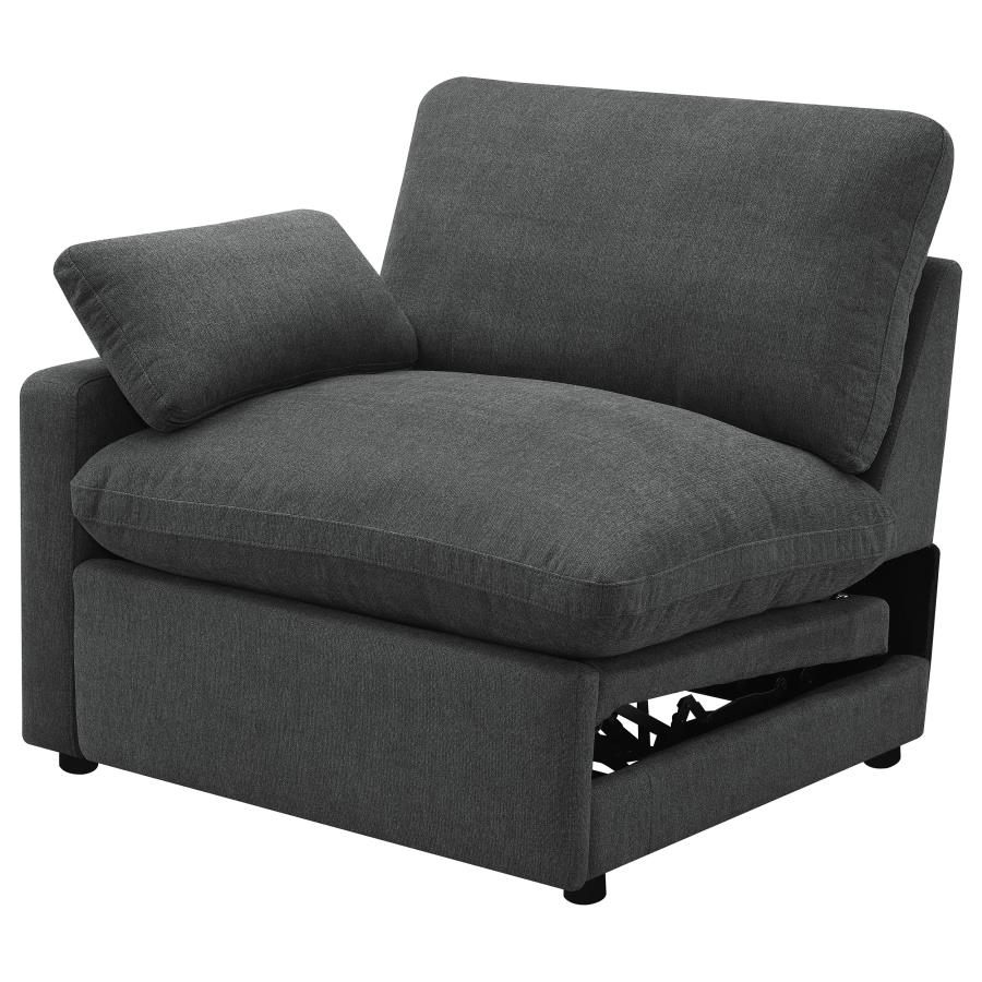 (image for) Collins Modular LAF Power Recliner Dark Grey