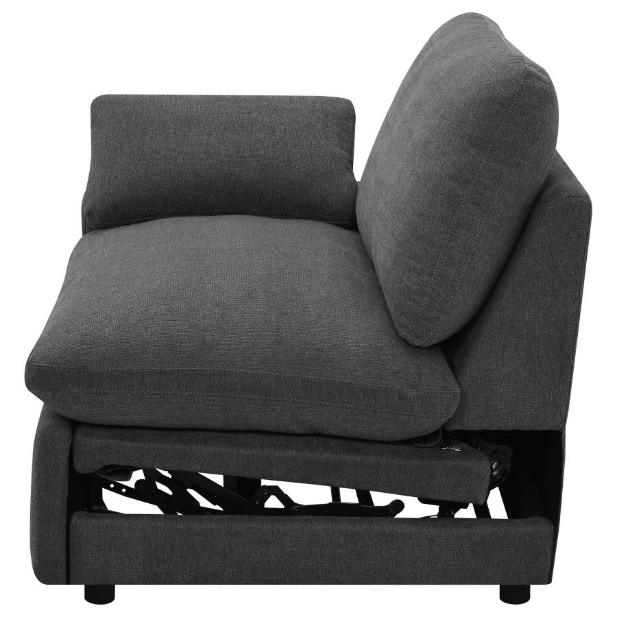 (image for) Collins Modular LAF Power Recliner Dark Grey