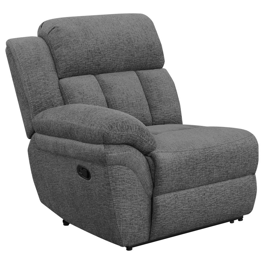 (image for) Bahrain 5-piece Upholstered Home Theater Seating Charcoal