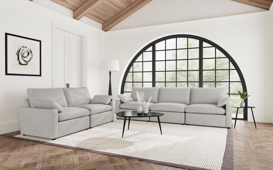 (image for) Collins Modular Power Sofa Grey