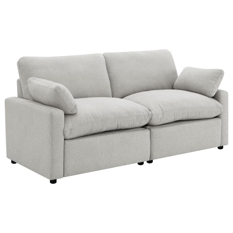 (image for) Collins Modular Power Loveseat Grey