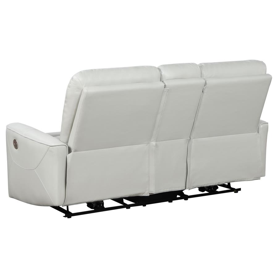 (image for) Greenfield 2-piece Power Reclining Sofa Set Ivory