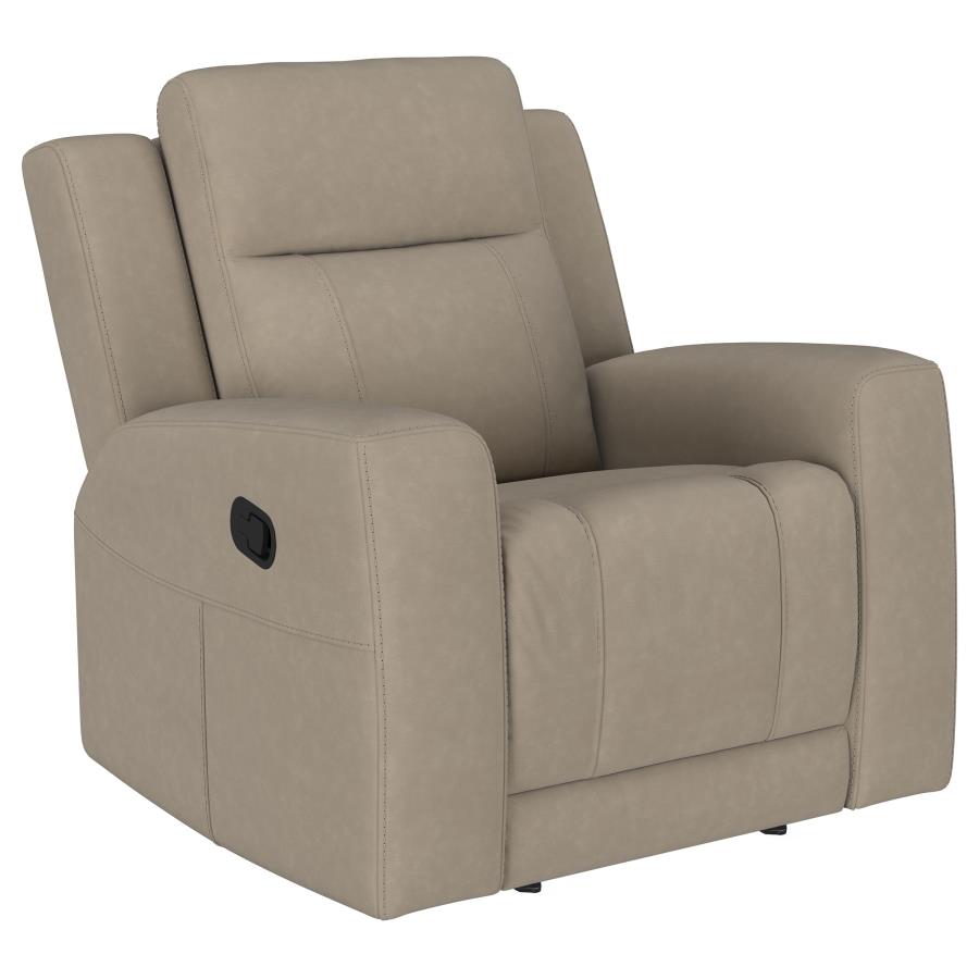 (image for) Brentwood Upholstered Recliner Chair Taupe