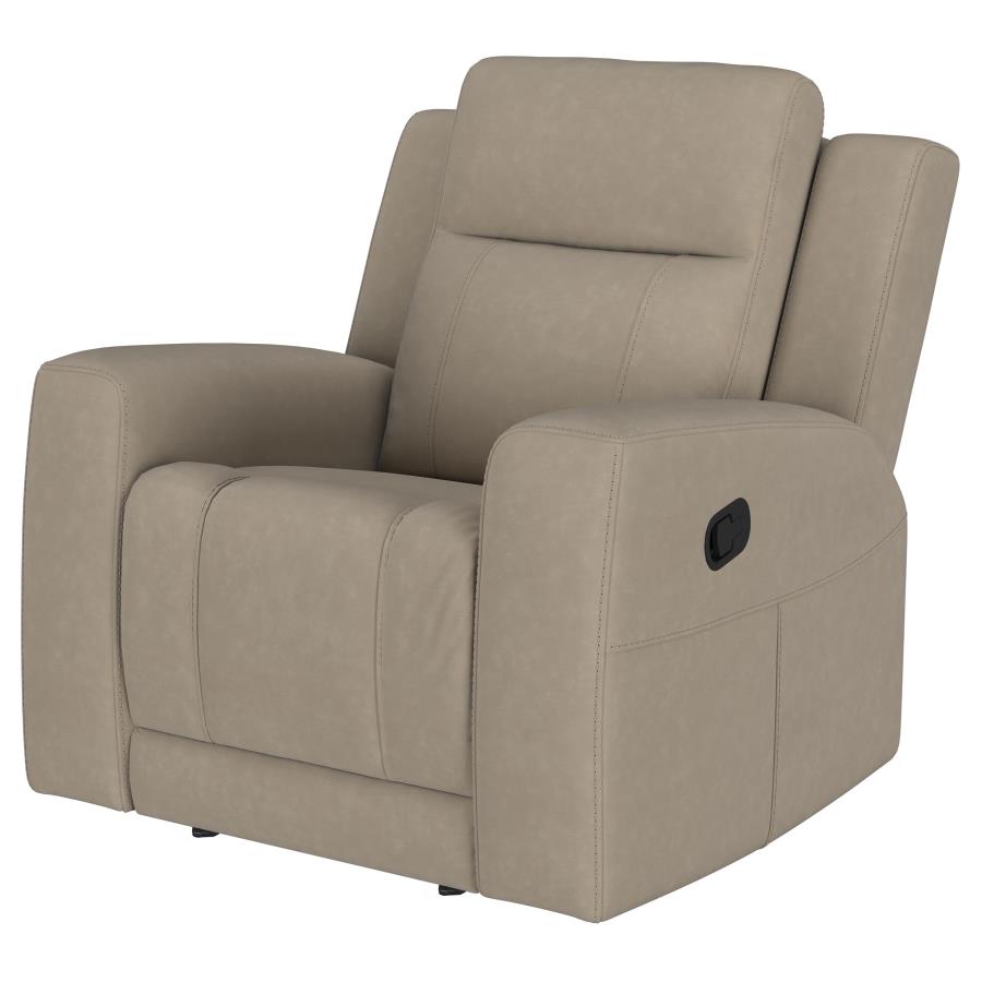 (image for) Brentwood Upholstered Recliner Chair Taupe