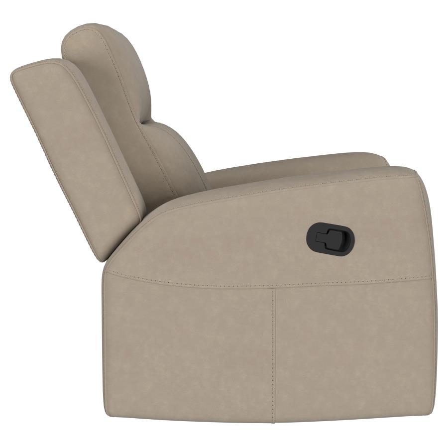 (image for) Brentwood Upholstered Recliner Chair Taupe