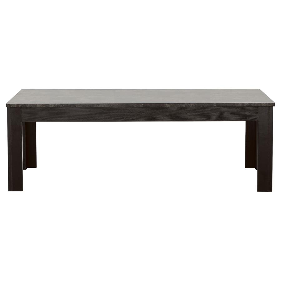 (image for) Rhodes 3-piece Faux Marble Top Coffee Table Set Grey