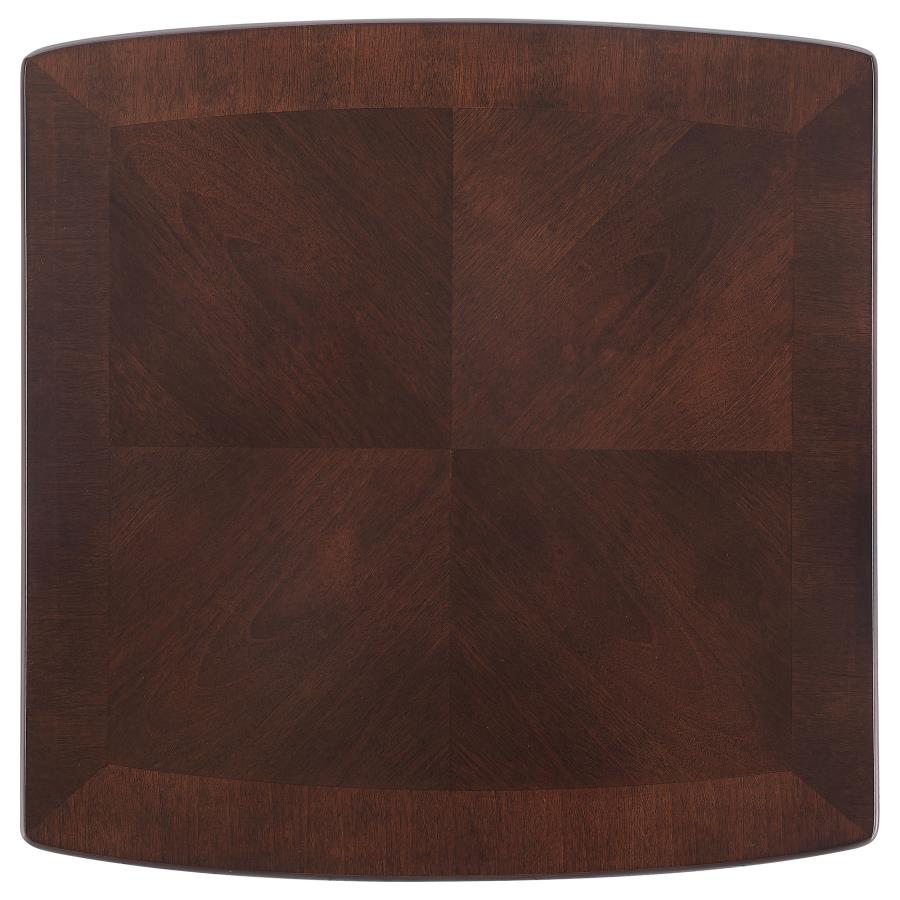 (image for) Dixon 1-shelf Square Wood End Table Espresso