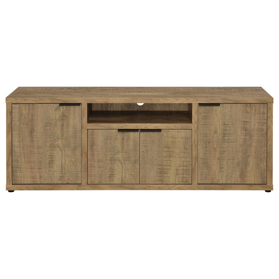 (image for) Tabby 4-door Engineered Wood 60" TV Stand Mango