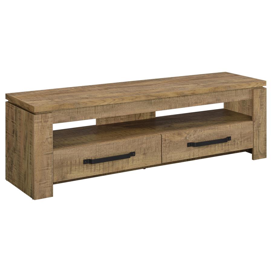 (image for) Elkton 2-drawer Engineered Wood 59" TV Stand Mango