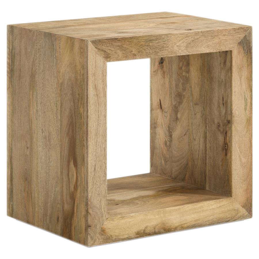 (image for) Benton Rectangular Solid Wood End Table Natural