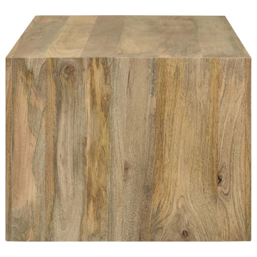 (image for) Benton Rectangular Solid Wood Coffee Table Natural