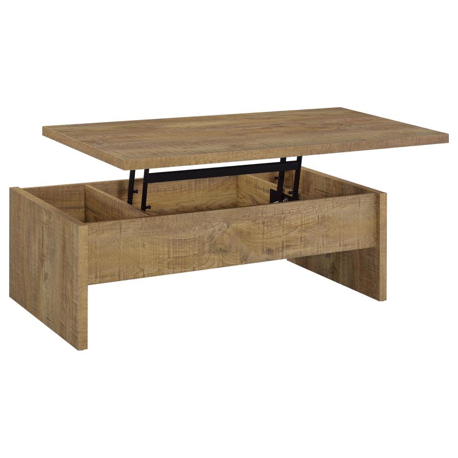 (image for) Canoga Engineered Wood Lift Top Cocktail Coffee Table Mango