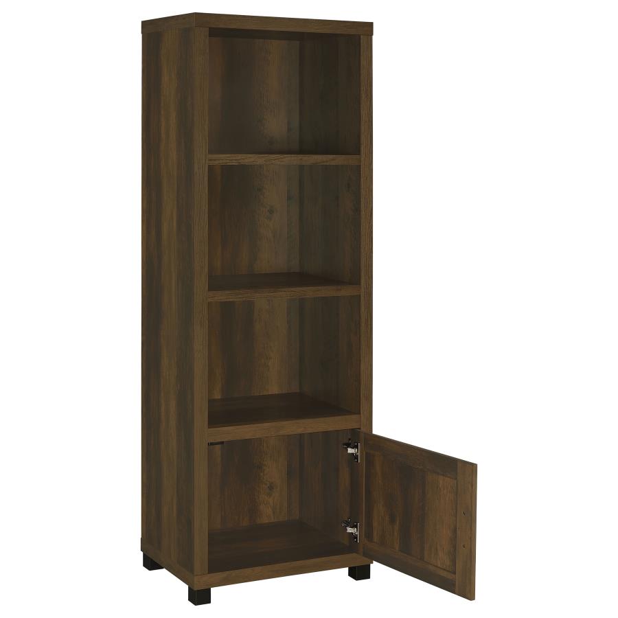 (image for) Sachin 3-shelf Engineered Wood Media Tower Dark Pine