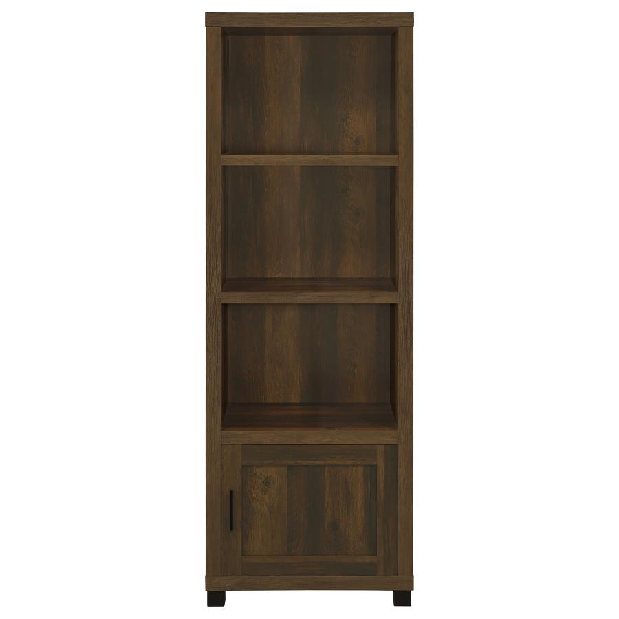 (image for) Sachin 3-shelf Engineered Wood Media Tower Dark Pine