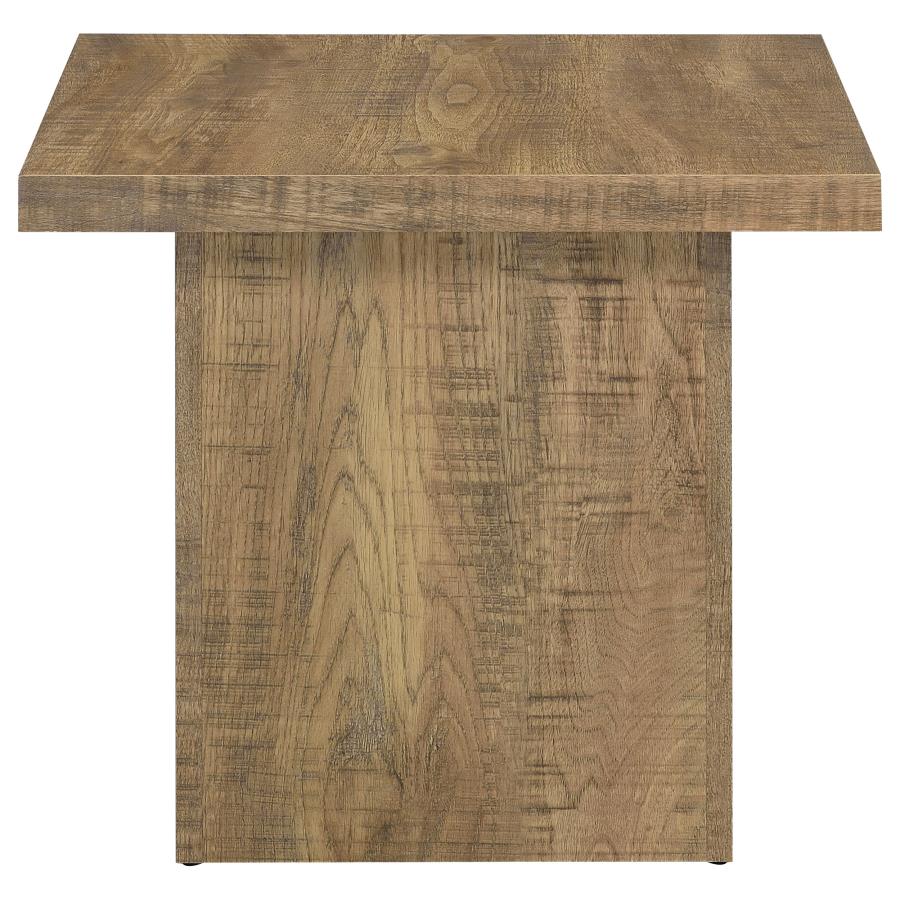 (image for) Devar Square Engineered Wood End Table Mango Brown