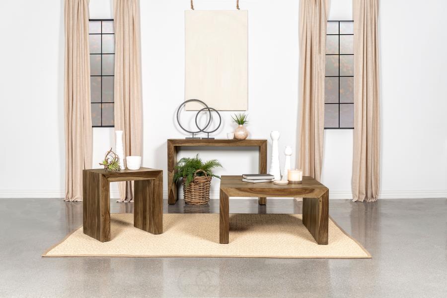 (image for) Odilia Rectangular Solid Wood End Table Auburn