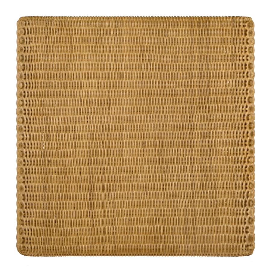 (image for) Juanita Square Woven Rattan Coffee Table Natural