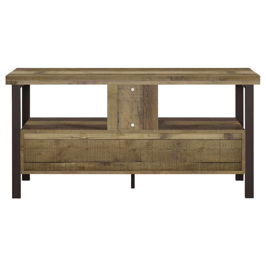 (image for) Ruston 2-drawer Engineered Wood 48" TV Stand Weathered Pine