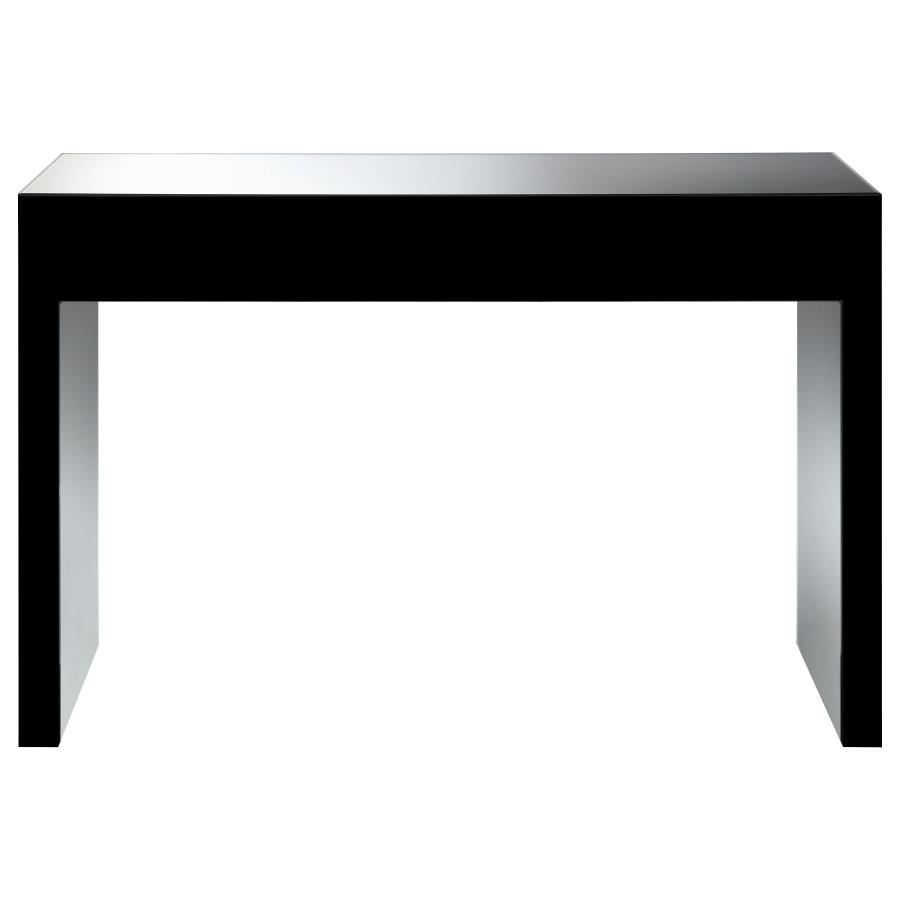 (image for) Gillian Mirrored Acrylic Entryway Console Table Silver