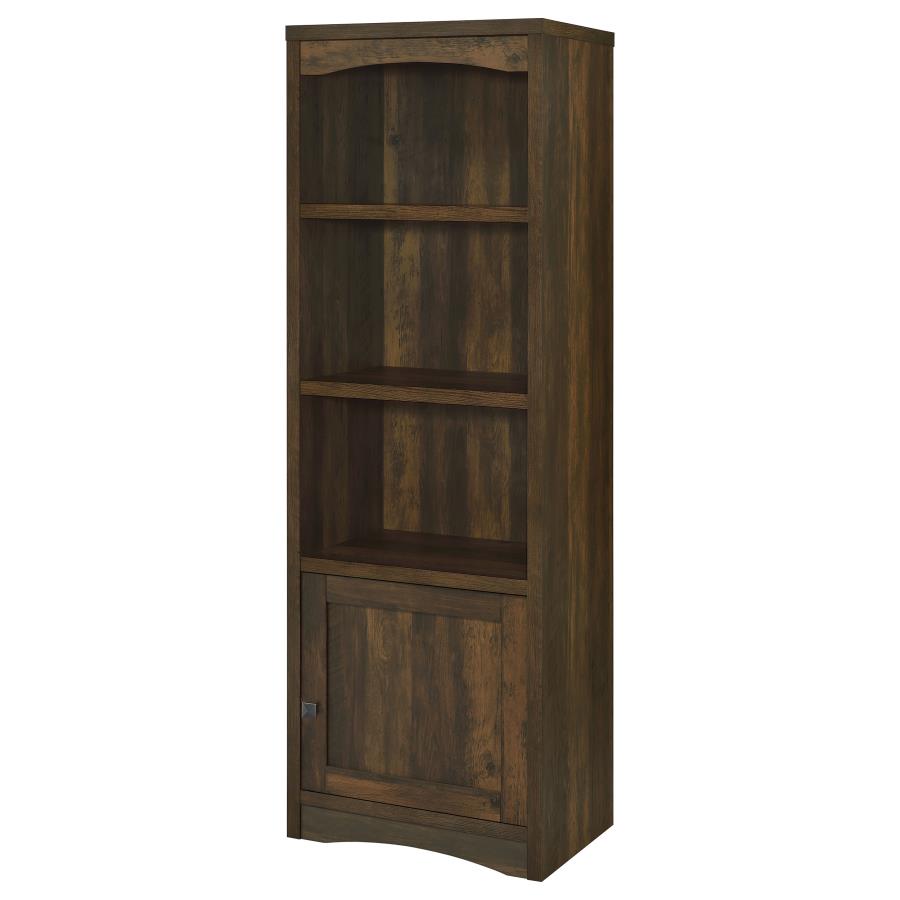 (image for) Laughlin 3-shelf Engineered Wood Media Tower Dark Pine