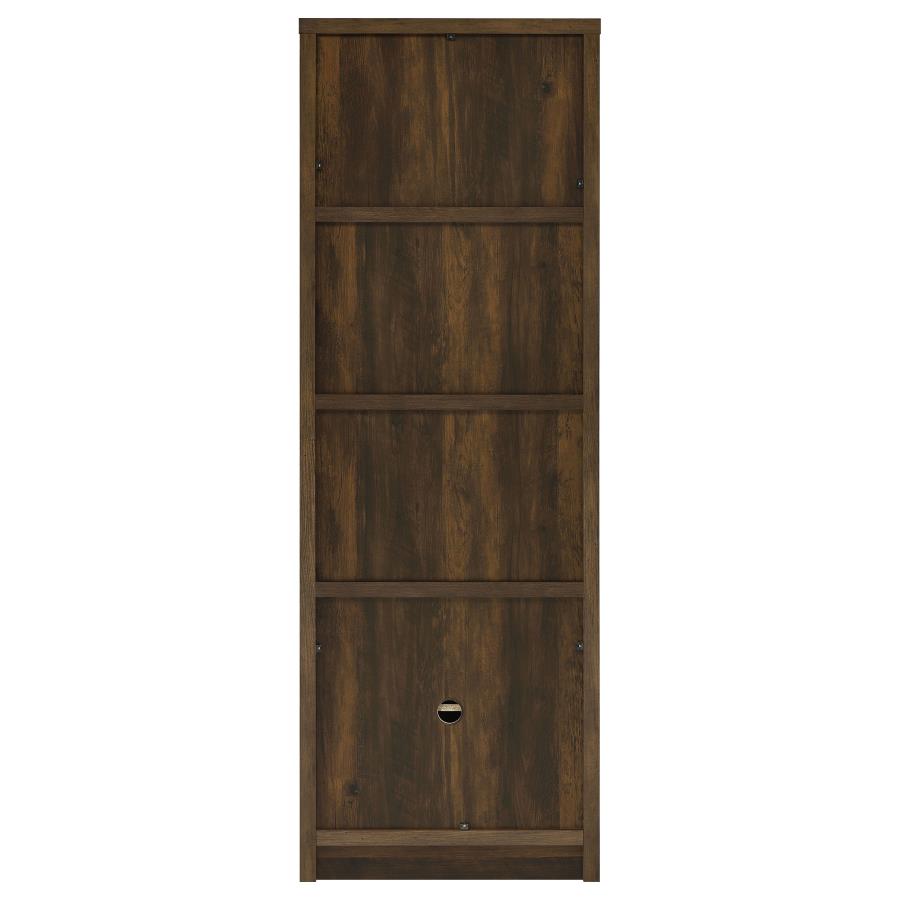 (image for) Laughlin 3-shelf Engineered Wood Media Tower Dark Pine