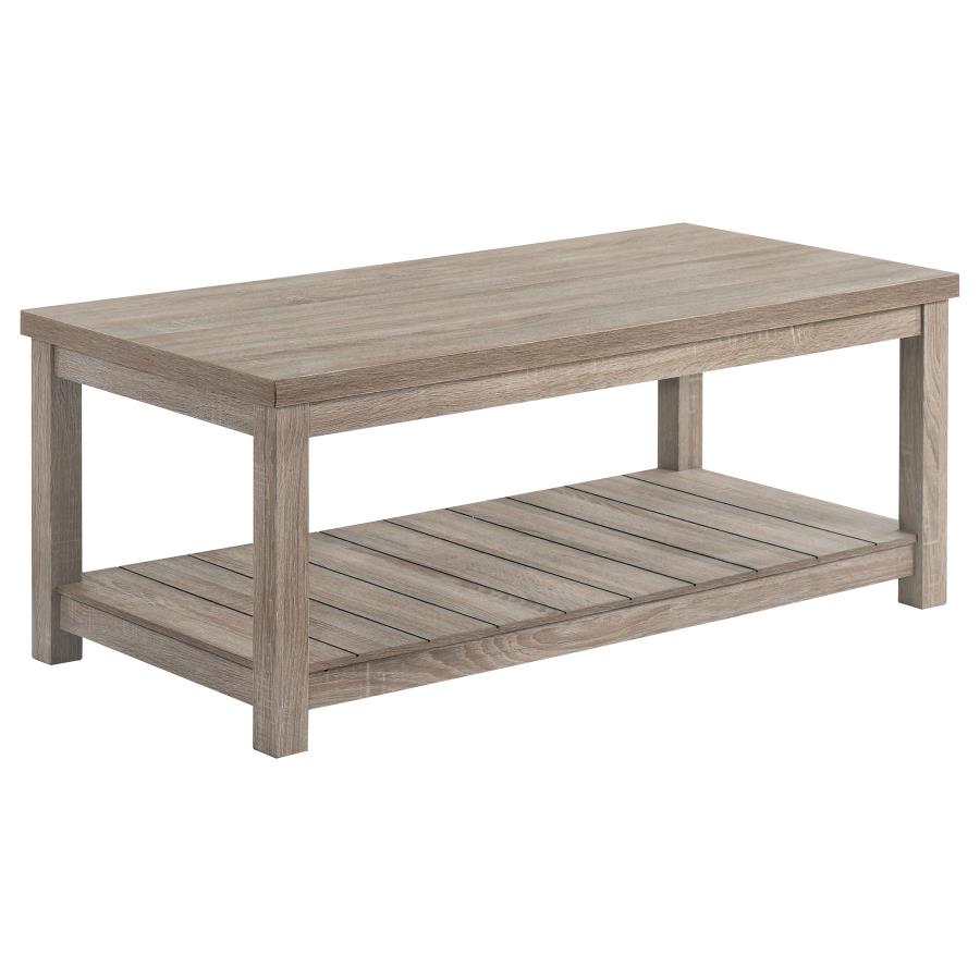 (image for) Colter 3-piece Engineered Wood Coffee Table Set Greige