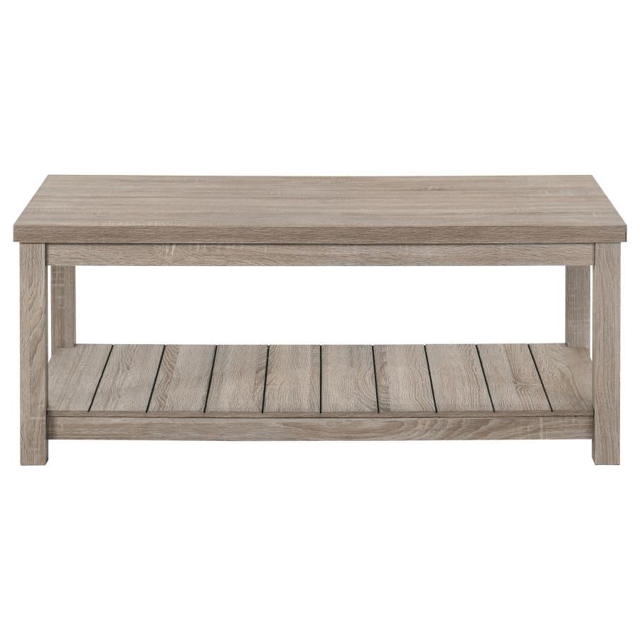 (image for) Colter 3-piece Engineered Wood Coffee Table Set Greige