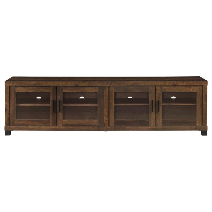 (image for) Sachin 3-piece 79" TV Entertainment Center Dark Pine