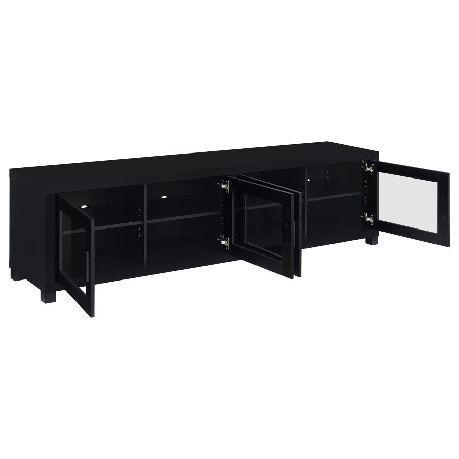 (image for) Jupiter 3-piece Entertainment Center 79-inch TV Stand Black