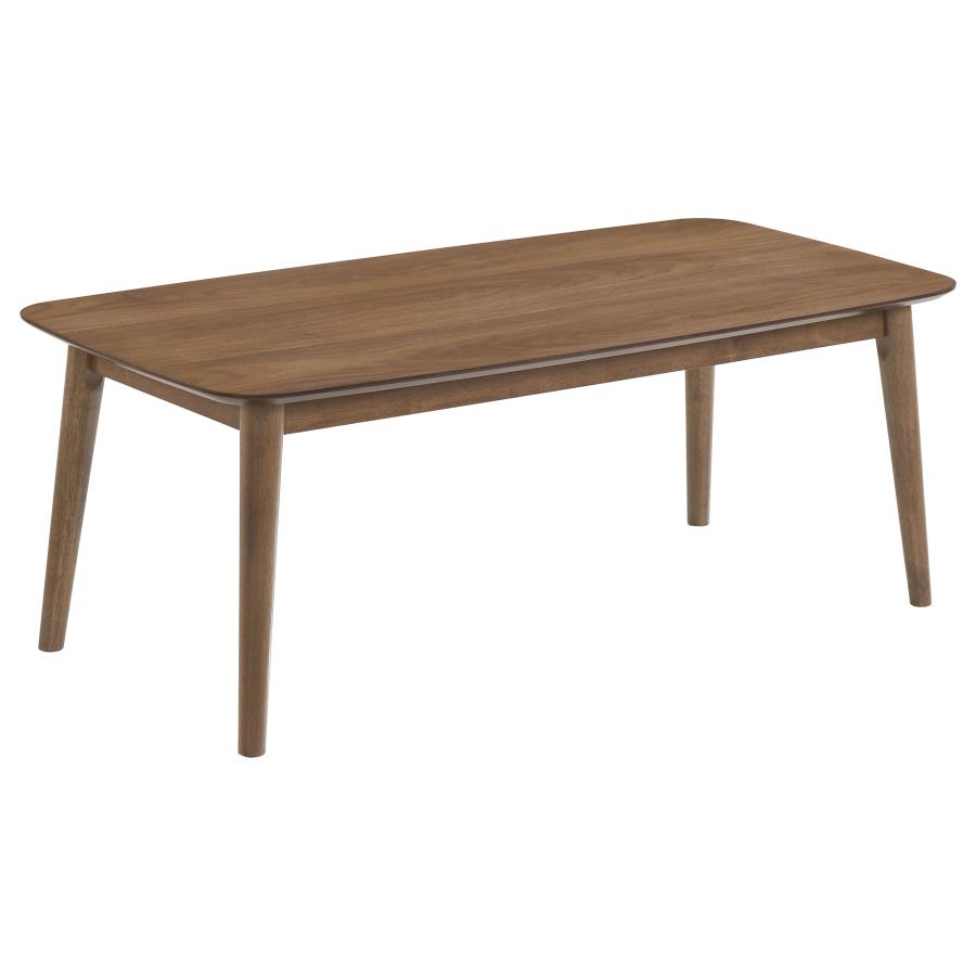 (image for) Radley 3-piece Rectangular Coffee Table Set Natural Walnut