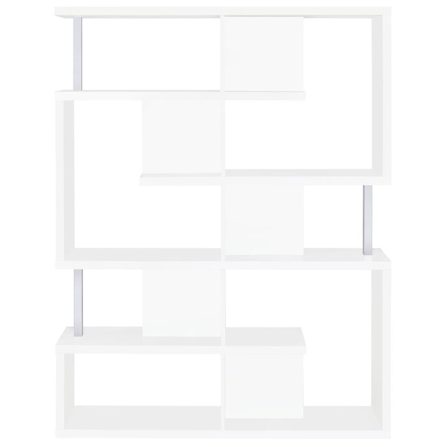 (image for) Hoover 63-inch 5-shelf Bookshelf White