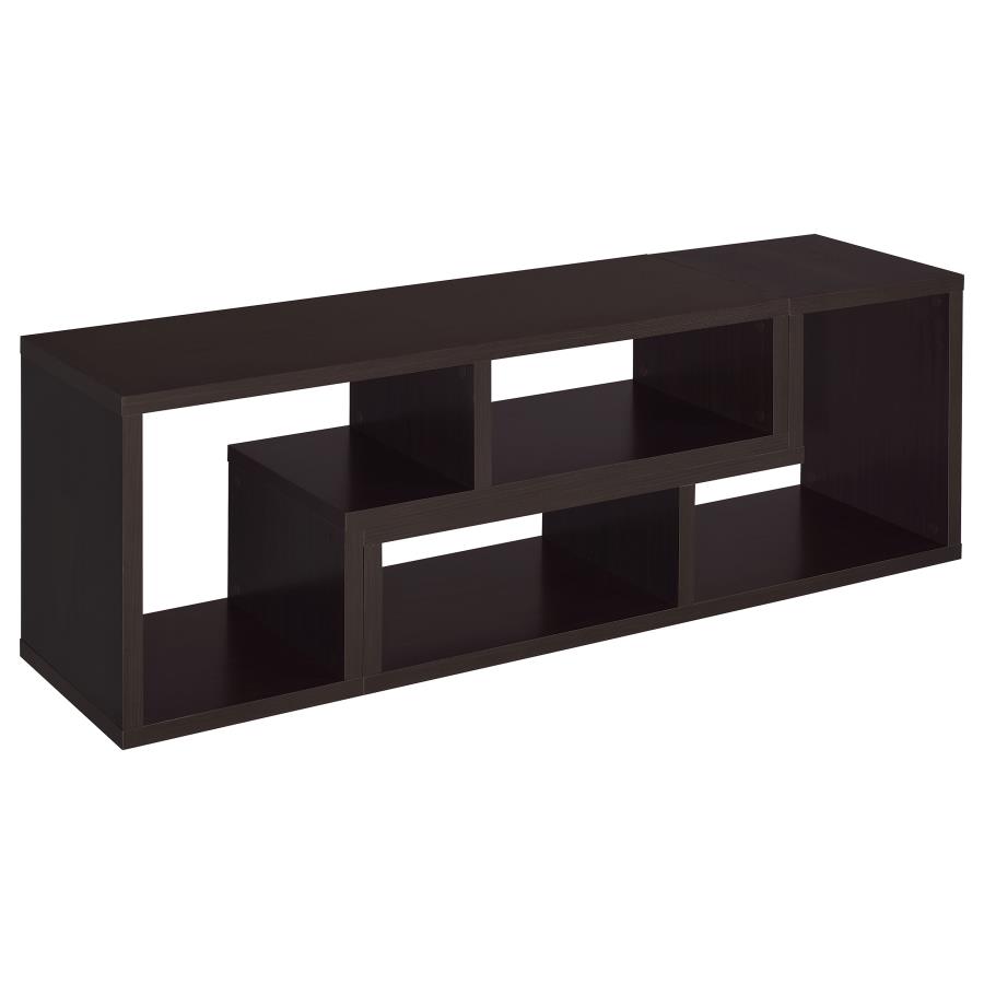 (image for) Velma Multipurpose TV Stand and Bookshelf Cappuccino