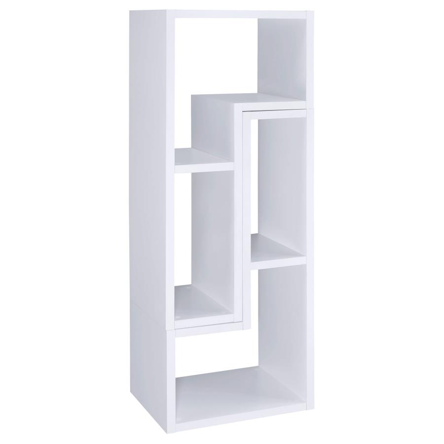 (image for) Velma Multipurpose TV Stand and Bookshelf White